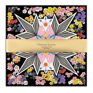 Galison Heritage Collection Christian Lacroix Flowers Galaxy 500 Piece Puzzle